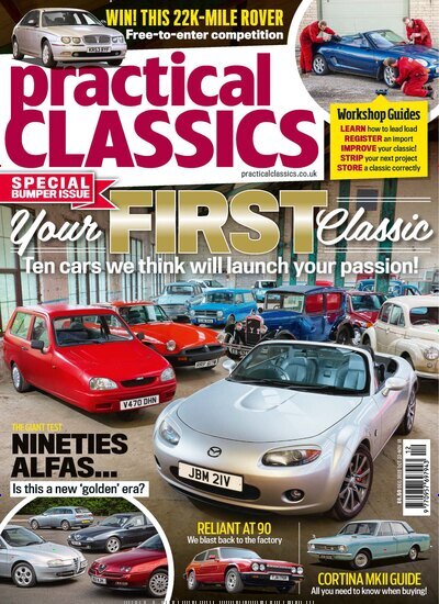 Titelbild der Ausgabe 13/2025 von practical classics. Diese Zeitschrift und viele weitere Automagazine und Motorradzeitschriften als Abo oder epaper bei United Kiosk online kaufen.