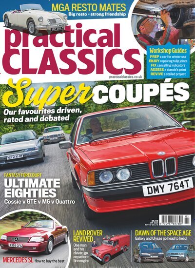 Titelbild der Ausgabe 14/2025 von practical classics. Diese Zeitschrift und viele weitere Automagazine und Motorradzeitschriften als Abo oder epaper bei United Kiosk online kaufen.