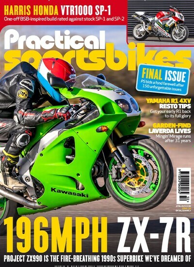 Titelbild der Ausgabe 50/2023 von Practical Sportsbikes. Diese Zeitschrift und viele weitere Automagazine und Motorradzeitschriften als Abo oder epaper bei United Kiosk online kaufen.