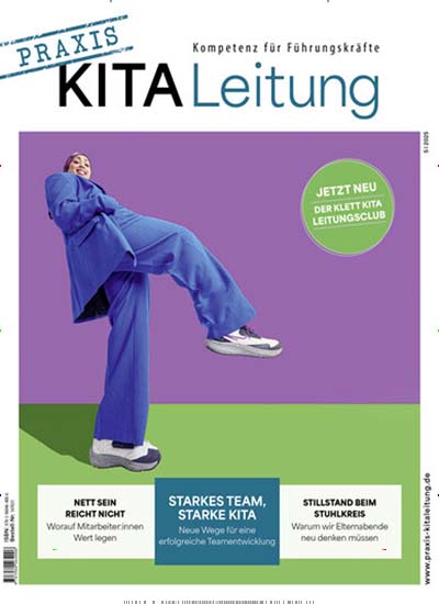 Titelbild der Ausgabe 5/2025 von Praxis Kitaleitung. Diese Zeitschrift und viele weitere Zeitschriften für Pädagogik als Abo oder epaper bei United Kiosk online kaufen.