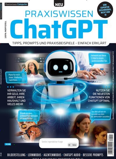 Titelbild der Ausgabe 1/2026 von Praxiswissen Computer. Diese Zeitschrift und viele weitere Computerzeitschriften, Tabletmagazine und Smartphonemagazine als Abo oder epaper bei United Kiosk online kaufen.