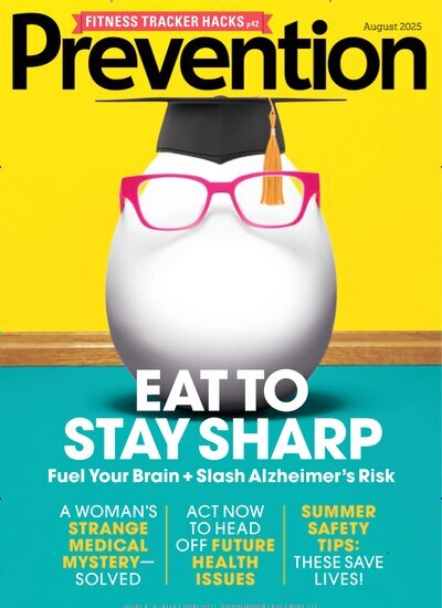 Titelbild der Ausgabe 8/2025 von Prevention. Diese Zeitschrift und viele weitere Sportmagazine als Abo oder epaper bei United Kiosk online kaufen.