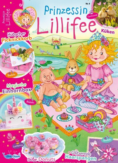 Titelbild der Ausgabe 4/2026 von Prinzessin Lillifee. Diese Zeitschrift und viele weitere Jugendzeitschriften und Kinderzeitschriften als Abo oder epaper bei United Kiosk online kaufen.