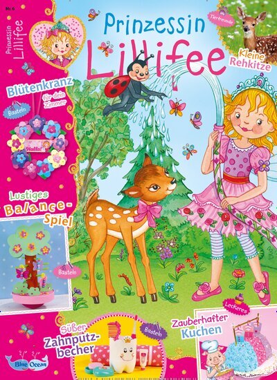 Titelbild der Ausgabe 6/2025 von Prinzessin Lillifee. Diese Zeitschrift und viele weitere Jugendzeitschriften und Kinderzeitschriften als Abo oder epaper bei United Kiosk online kaufen.