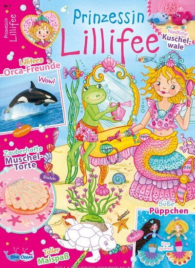 Titelbild der Ausgabe 7/2025 von Prinzessin Lillifee. Diese Zeitschrift und viele weitere Jugendzeitschriften und Kinderzeitschriften als Abo oder epaper bei United Kiosk online kaufen.