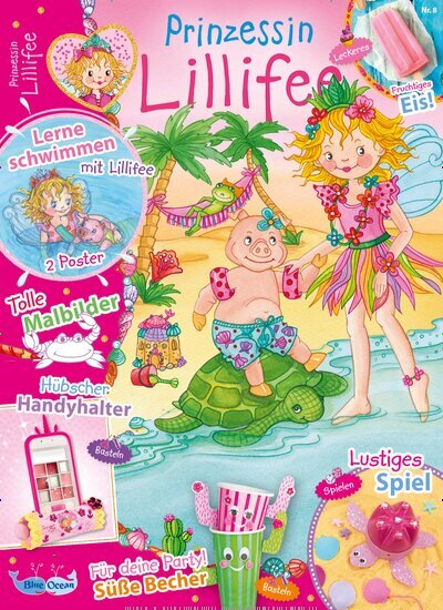 Titelbild der Ausgabe 8/2025 von Prinzessin Lillifee. Diese Zeitschrift und viele weitere Jugendzeitschriften und Kinderzeitschriften als Abo oder epaper bei United Kiosk online kaufen.