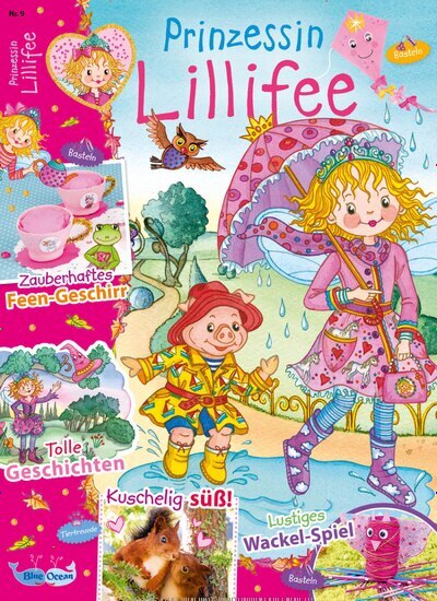 Titelbild der Ausgabe 9/2026 von Prinzessin Lillifee. Diese Zeitschrift und viele weitere Jugendzeitschriften und Kinderzeitschriften als Abo oder epaper bei United Kiosk online kaufen.