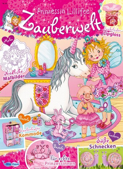 Titelbild der Ausgabe 107/2025 von Prinzessin Lillifee Zauberwelt. Diese Zeitschrift und viele weitere Jugendzeitschriften und Kinderzeitschriften als Abo oder epaper bei United Kiosk online kaufen.