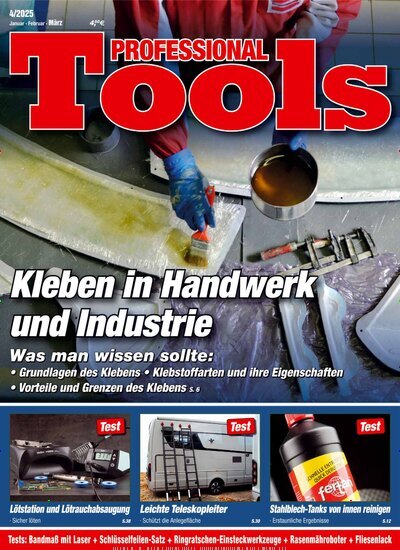 Titelbild der Ausgabe 4/2025 von Professional Tools. Diese Zeitschrift und viele weitere Gartenzeitschriften und Wohnzeitschriften als Abo oder epaper bei United Kiosk online kaufen.