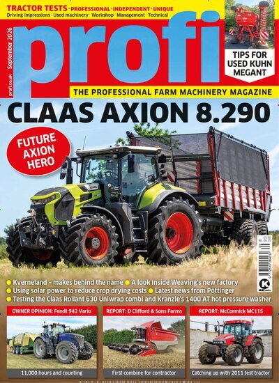 Titelbild der Ausgabe 9/2026 von profi magazine UK. Diese Zeitschrift und viele weitere Automagazine und Motorradzeitschriften als Abo oder epaper bei United Kiosk online kaufen.