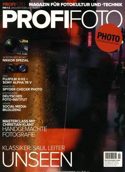 Titelbild der Ausgabe 2/2023 von Profifoto. Diese Zeitschrift und viele weitere Audiomagazine, Filmmagazine und Fotozeitschriften als Abo oder epaper bei United Kiosk online kaufen.