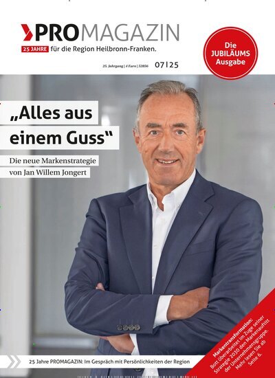 Titelbild der Ausgabe 7/2025 von PROMAGAZIN. Diese Zeitschrift und viele weitere Businessmagazine als Abo oder epaper bei United Kiosk online kaufen.