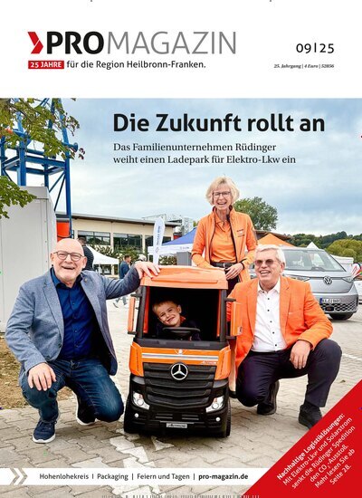 Titelbild der Ausgabe 9/2025 von PROMAGAZIN. Diese Zeitschrift und viele weitere Businessmagazine als Abo oder epaper bei United Kiosk online kaufen.