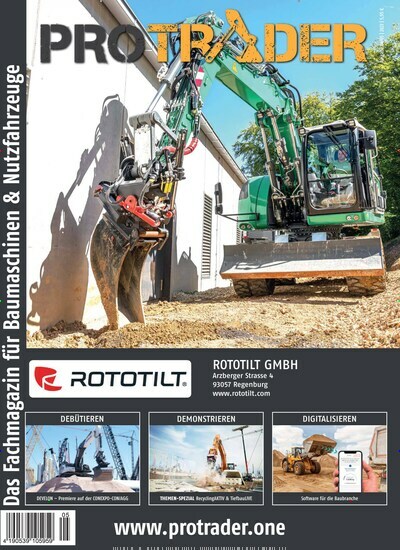 Titelbild der Ausgabe 4/2023 von PROTRADER. Diese Zeitschrift und viele weitere Automagazine und Motorradzeitschriften als Abo oder epaper bei United Kiosk online kaufen.