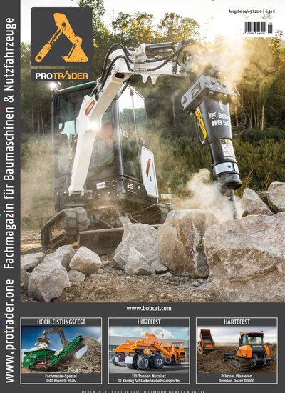 Titelbild der Ausgabe 5/2026 von PROTRADER. Diese Zeitschrift und viele weitere Architekturzeitschriften und Bauzeitschriften als Abo oder epaper bei United Kiosk online kaufen.