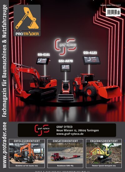 Titelbild der Ausgabe 6/2025 von PROTRADER. Diese Zeitschrift und viele weitere Architekturzeitschriften und Bauzeitschriften als Abo oder epaper bei United Kiosk online kaufen.