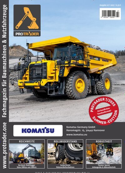 Titelbild der Ausgabe 7/2025 von PROTRADER. Diese Zeitschrift und viele weitere Architekturzeitschriften und Bauzeitschriften als Abo oder epaper bei United Kiosk online kaufen.