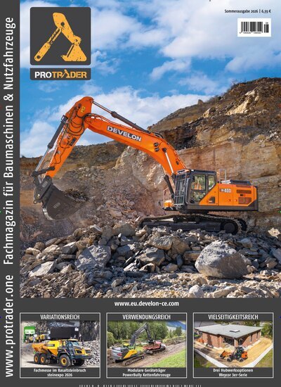 Titelbild der Ausgabe 8/2026 von PROTRADER. Diese Zeitschrift und viele weitere Architekturzeitschriften und Bauzeitschriften als Abo oder epaper bei United Kiosk online kaufen.