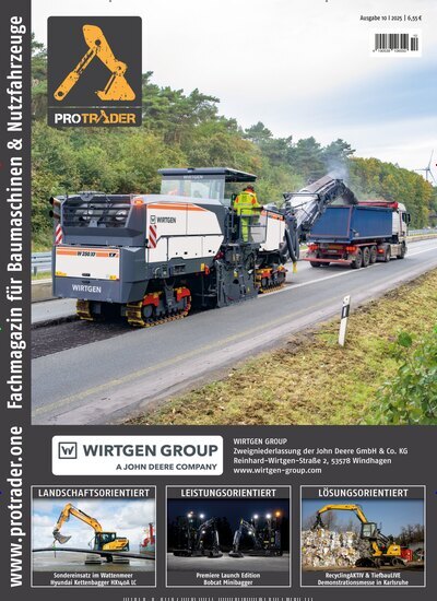Titelbild der Ausgabe 10/2025 von PROTRADER. Diese Zeitschrift und viele weitere Architekturzeitschriften und Bauzeitschriften als Abo oder epaper bei United Kiosk online kaufen.