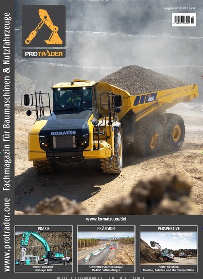 Titelbild der Ausgabe 11/2026 von PROTRADER. Diese Zeitschrift und viele weitere Architekturzeitschriften und Bauzeitschriften als Abo oder epaper bei United Kiosk online kaufen.