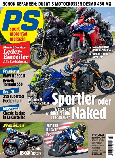 Titelbild der Ausgabe 9/2025 von PS. Diese Zeitschrift und viele weitere Automagazine und Motorradzeitschriften als Abo oder epaper bei United Kiosk online kaufen.