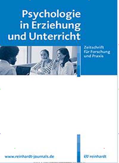 Titelbild der Ausgabe 1/2021 von Psychologie in Erziehung und Unterricht. Diese Zeitschrift und viele weitere Zeitschriften für Pädagogik als Abo oder epaper bei United Kiosk online kaufen.