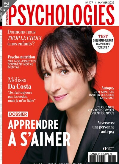 Titelbild der Ausgabe 477/2025 von Psychologies Magazine Frankreich. Diese Zeitschrift und viele weitere Reisemagazine, Freizeitmagazine und Wissensmagazine als Abo oder epaper bei United Kiosk online kaufen.