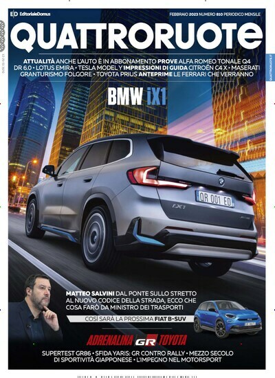 Titelbild der Ausgabe 810/2023 von Quattroruote. Diese Zeitschrift und viele weitere Automagazine und Motorradzeitschriften als Abo oder epaper bei United Kiosk online kaufen.