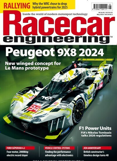 Titelbild der Ausgabe 5/2024 von Racecar engineering. Diese Zeitschrift und viele weitere Automagazine und Motorradzeitschriften als Abo oder epaper bei United Kiosk online kaufen.