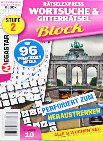 Titelbild der Ausgabe 6/2022 von Rätselexpress Wortsuche & Gitterrätsel Block. Diese Zeitschrift und viele weitere Groschenromane und Rätselhefte als Abo oder epaper bei United Kiosk online kaufen.