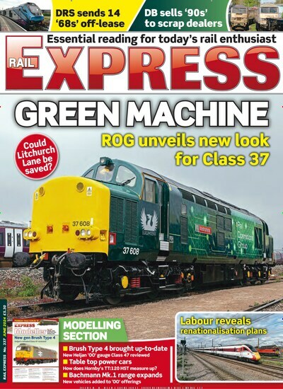 Titelbild der Ausgabe 6/2024 von Rail Express. Diese Zeitschrift und viele weitere Reisemagazine, Freizeitmagazine und Wissensmagazine als Abo oder epaper bei United Kiosk online kaufen.