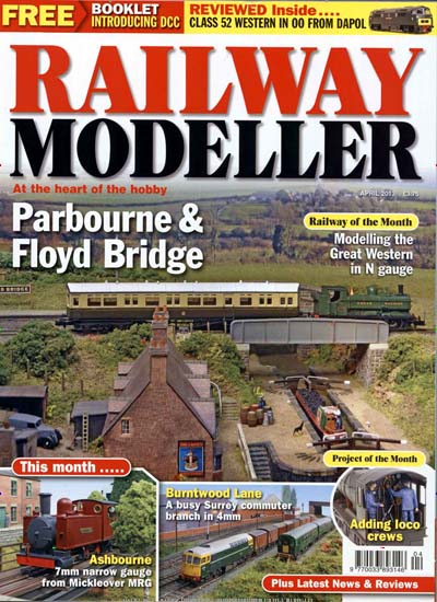 RAILWAY MODELLER aktuelles Titelbild Ausgabe 4/2013 Aktuelles Titelbild von RAILWAY MODELLER. Entdecken Sie jetzt die Ausgabe 4/2013. Lesen Sie gerne Computerzeitschriften, Tabletmagazine und Smartphonemagazine? Dann empfehlen wir Ihnen RAILWAY MODELLER als Abo oder Geschenkabo.