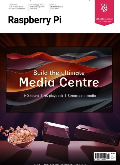 Titelbild der Ausgabe 155/2025 von Raspberry Pi. Diese Zeitschrift und viele weitere Computerzeitschriften, Tabletmagazine und Smartphonemagazine als Abo oder epaper bei United Kiosk online kaufen.