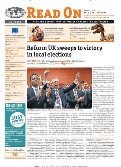 Titelbild der Ausgabe 6/2025 von Read on. Diese Zeitschrift und viele weitere Reisemagazine, Freizeitmagazine und Wissensmagazine als Abo oder epaper bei United Kiosk online kaufen.