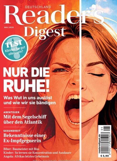 Titelbild der Ausgabe 5/2026 von Reader´s Digest Deutschland. Diese Zeitschrift und viele weitere Frauenzeitschriften als Abo oder epaper bei United Kiosk online kaufen.