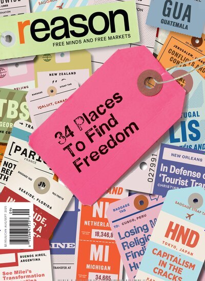 Titelbild der Ausgabe 9/2025 von Reason. Diese Zeitschrift und viele weitere Wirtschaftsmagazine und Politikmagazine als Abo oder epaper bei United Kiosk online kaufen.