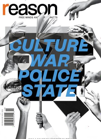Titelbild der Ausgabe 11/2025 von Reason. Diese Zeitschrift und viele weitere Wirtschaftsmagazine und Politikmagazine als Abo oder epaper bei United Kiosk online kaufen.