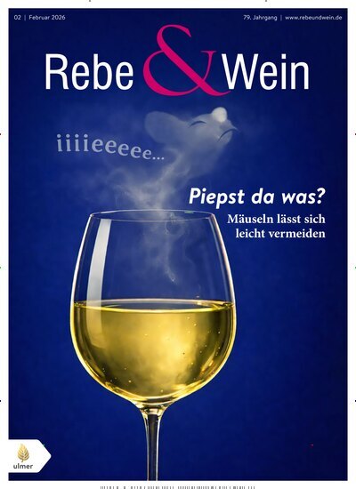 Titelbild der Ausgabe 2/2026 von Rebe & Wein. Diese Zeitschrift und viele weitere Naturzeitschriften, Landwirtschaftszeitungen und Umweltmagazine als Abo oder epaper bei United Kiosk online kaufen.