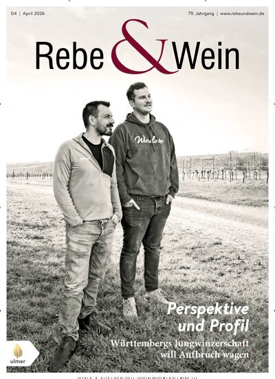 Titelbild der Ausgabe 4/2026 von Rebe & Wein. Diese Zeitschrift und viele weitere Naturzeitschriften, Landwirtschaftszeitungen und Umweltmagazine als Abo oder epaper bei United Kiosk online kaufen.