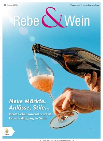Titelbild der Ausgabe 8/2026 von Rebe & Wein. Diese Zeitschrift und viele weitere Naturzeitschriften, Landwirtschaftszeitungen und Umweltmagazine als Abo oder epaper bei United Kiosk online kaufen.