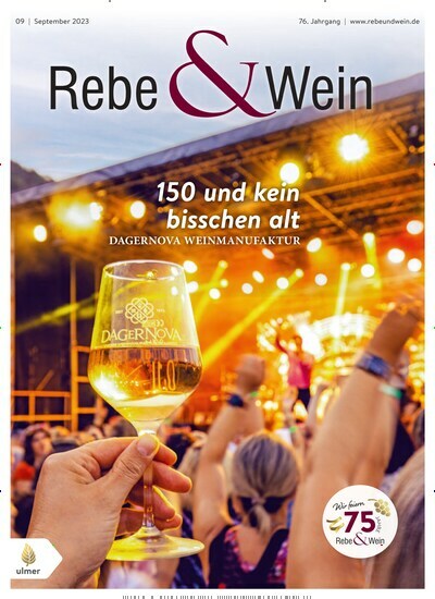 Titelbild der Ausgabe 9/2023 von Rebe & Wein. Diese Zeitschrift und viele weitere Naturzeitschriften, Landwirtschaftszeitungen und Umweltmagazine als Abo oder epaper bei United Kiosk online kaufen.