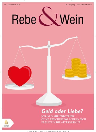 Titelbild der Ausgabe 9/2025 von Rebe & Wein. Diese Zeitschrift und viele weitere Naturzeitschriften, Landwirtschaftszeitungen und Umweltmagazine als Abo oder epaper bei United Kiosk online kaufen.