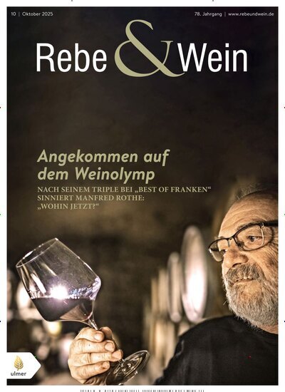 Titelbild der Ausgabe 10/2025 von Rebe & Wein. Diese Zeitschrift und viele weitere Naturzeitschriften, Landwirtschaftszeitungen und Umweltmagazine als Abo oder epaper bei United Kiosk online kaufen.