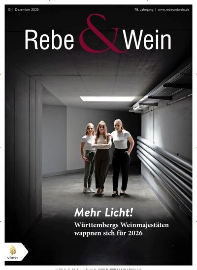Titelbild der Ausgabe 12/2025 von Rebe & Wein. Diese Zeitschrift und viele weitere Naturzeitschriften, Landwirtschaftszeitungen und Umweltmagazine als Abo oder epaper bei United Kiosk online kaufen.