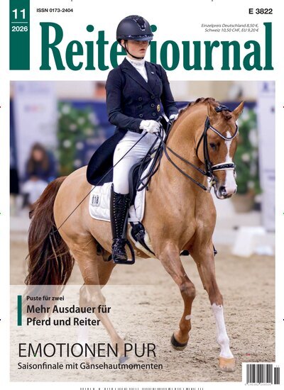 Titelbild der Ausgabe 11/2026 von Reiterjournal. Diese Zeitschrift und viele weitere Sportmagazine als Abo oder epaper bei United Kiosk online kaufen.
