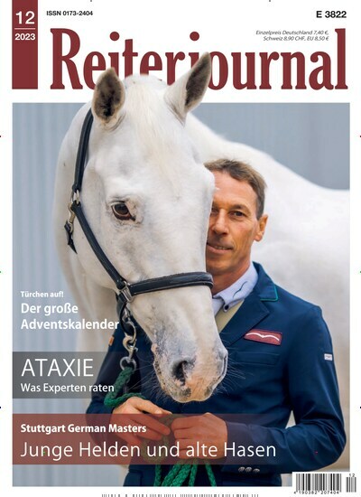 Titelbild der Ausgabe 12/2023 von Reiterjournal. Diese Zeitschrift und viele weitere Sportmagazine als Abo oder epaper bei United Kiosk online kaufen.