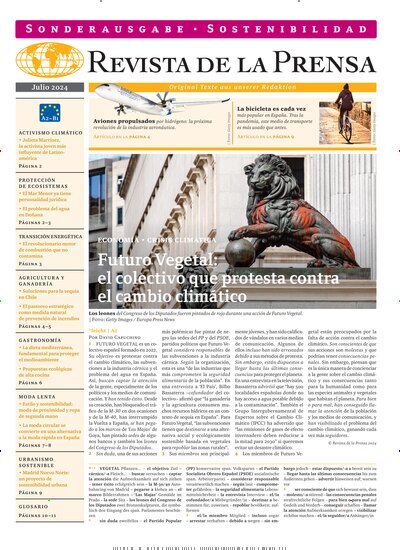 Titelbild der Ausgabe 1/2026 von Revista de la Prensa - Sostenibilidad. Diese Zeitschrift und viele weitere Reisemagazine, Freizeitmagazine und Wissensmagazine als Abo oder epaper bei United Kiosk online kaufen.