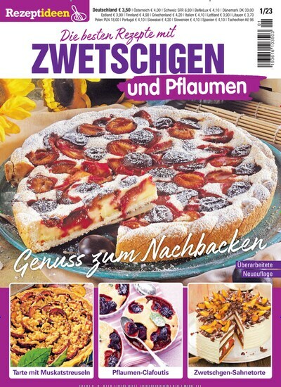 Titelbild der Ausgabe 1/2023 von Rezeptideen. Diese Zeitschrift und viele weitere Kochzeitschriften und Backzeitschriften als Abo oder epaper bei United Kiosk online kaufen.