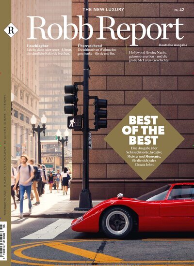 Titelbild der Ausgabe 5/2025 von Robb Report. Diese Zeitschrift und viele weitere Lifestylemagazine und Peoplemagazine als Abo oder epaper bei United Kiosk online kaufen.
