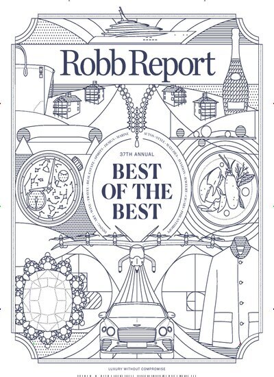 Titelbild der Ausgabe 6/2025 von Robb Report USA. Diese Zeitschrift und viele weitere Wirtschaftsmagazine und Politikmagazine als Abo oder epaper bei United Kiosk online kaufen.
